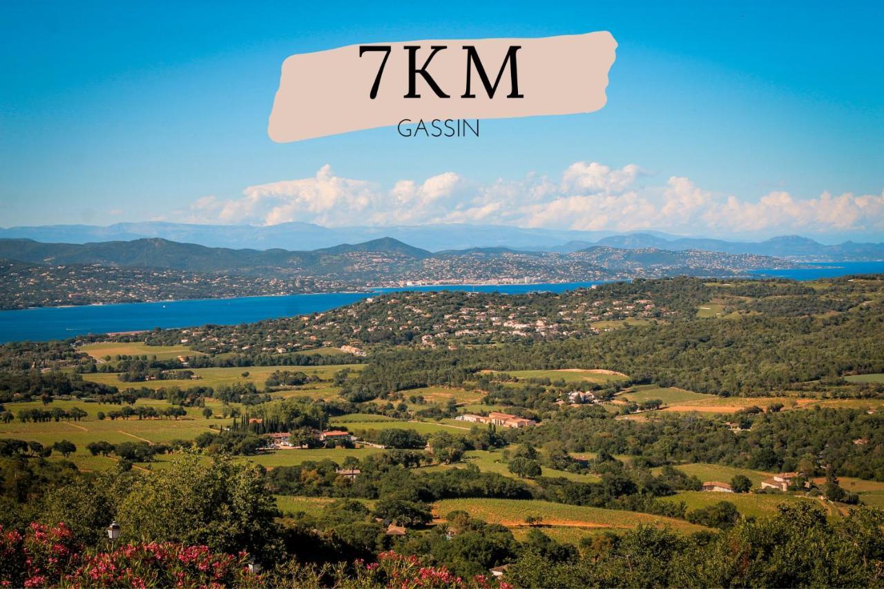 La Canopee, Golfe De Saint-Tropez Apartment Gassin Exterior foto